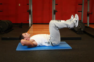 Abdominal bicicleta