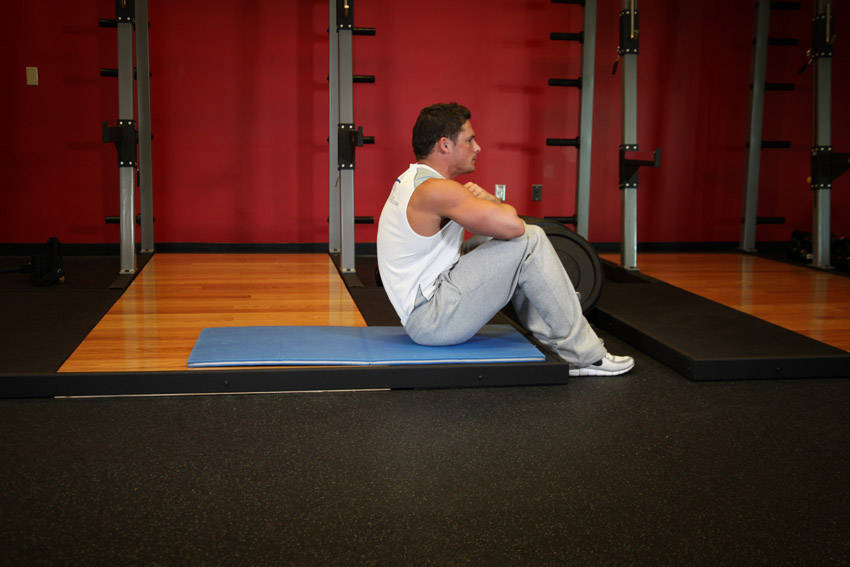 Sit-up de Janda — posição final