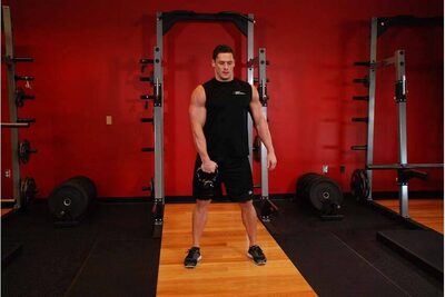 Snatch com kettlebell